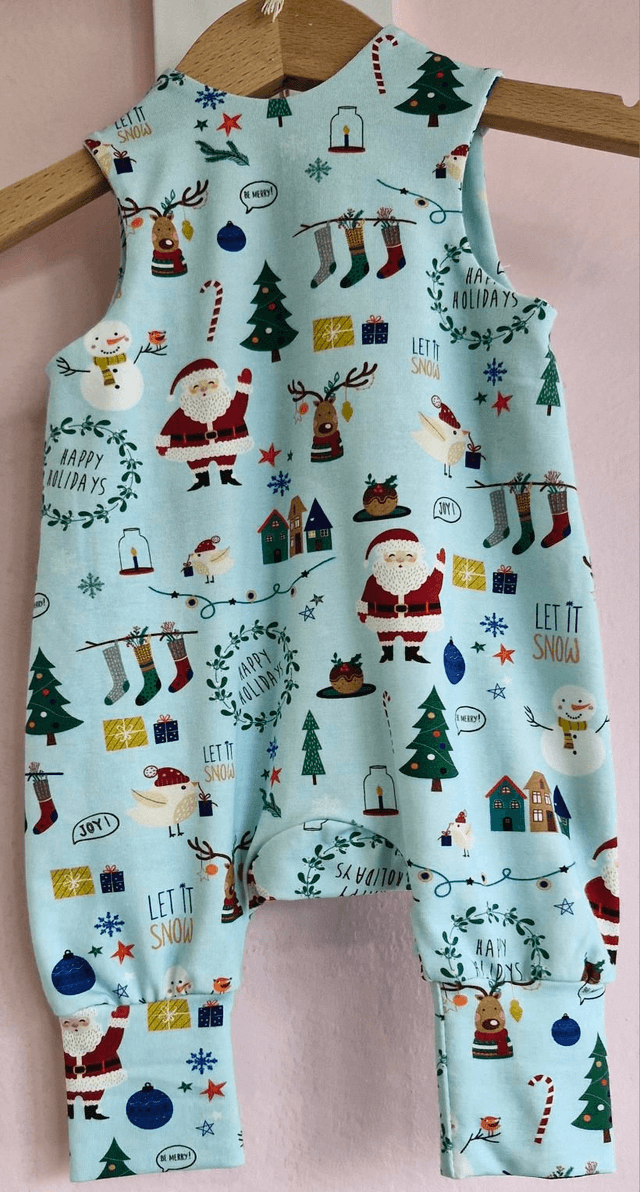 0-1 month Xmas 'Freddie' romper