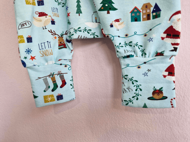 0-1 month Xmas 'Freddie' romper