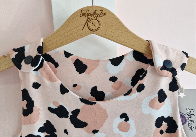 12-18 months Leopard print 'Freya' dress