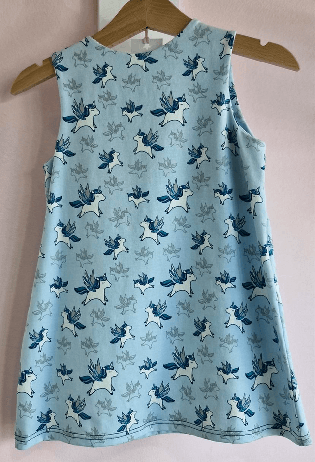 6-9 months Flying Unicorn 'Freya' Dress