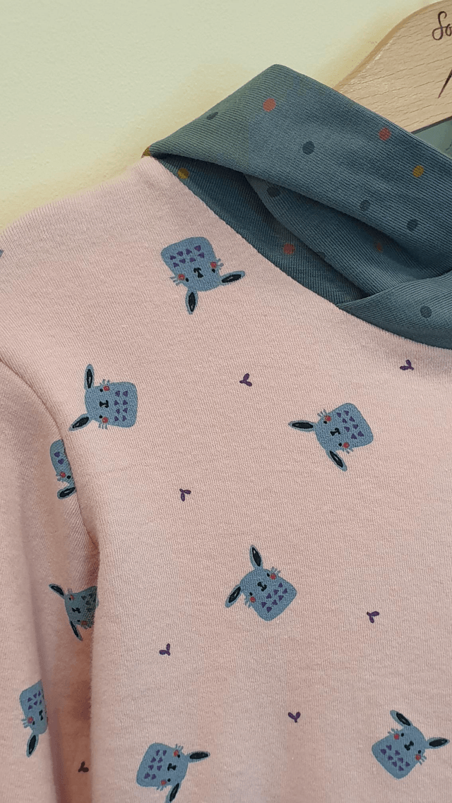5-6 years Long sleeved hooded t-shirt