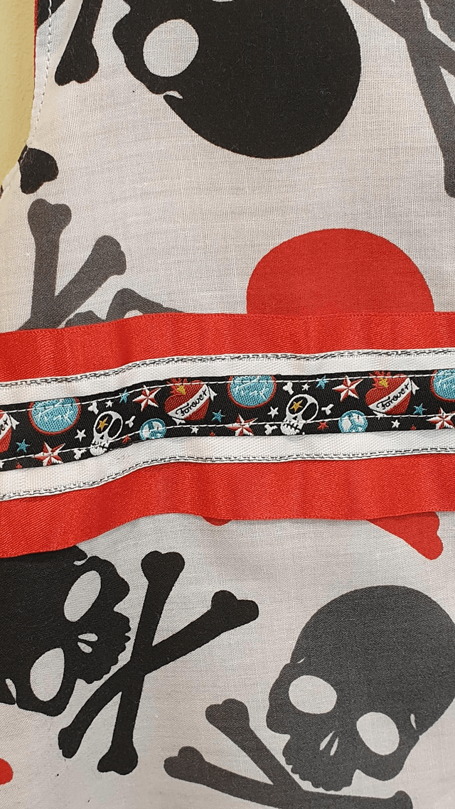 5-6 years 'Scarlet' Reversible dress
