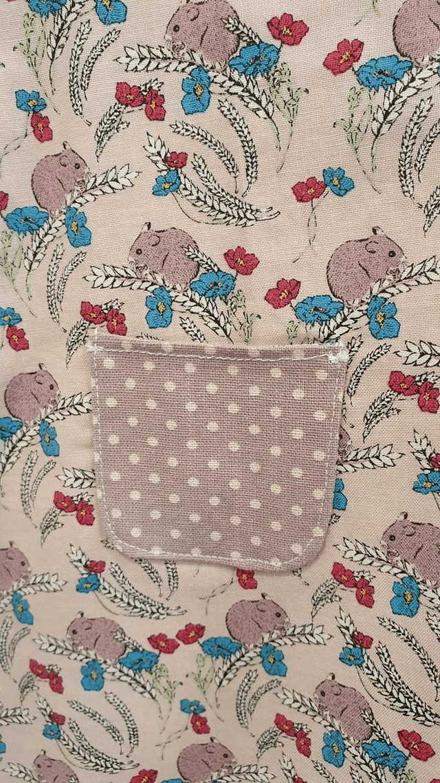 6-9 months 'Scarlet' Reversible dress