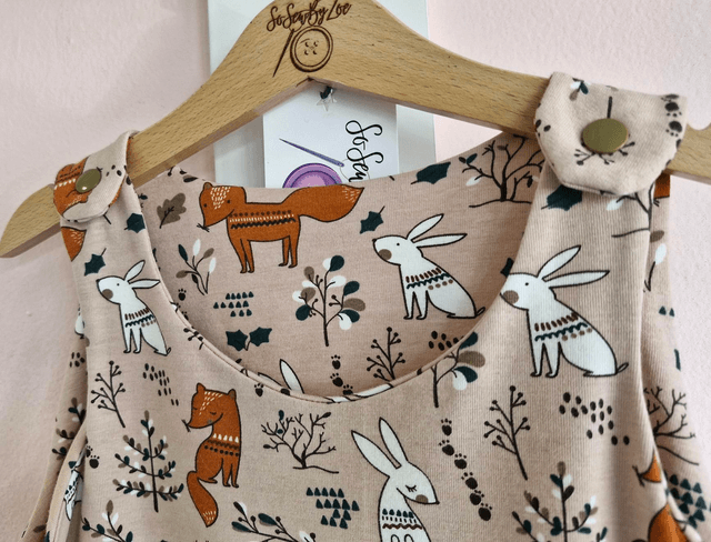 5-6 years Fox & Rabbit 'Freya' dress