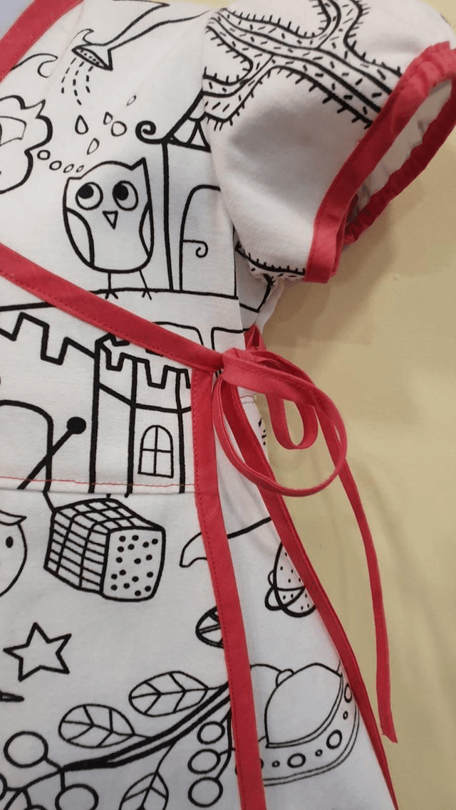 3-4 years 'Matilda' Wrap dress