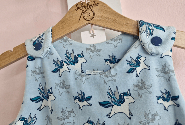 6-9 months Flying Unicorn 'Freya' Dress