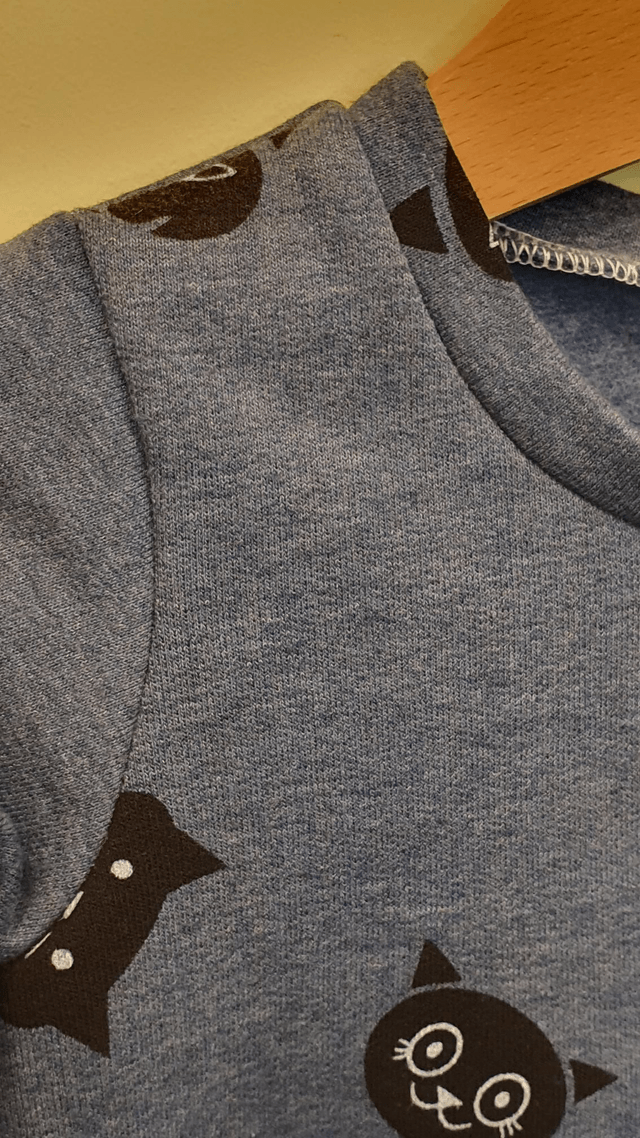 4-6 months Long sleeved sweat shirt style dress