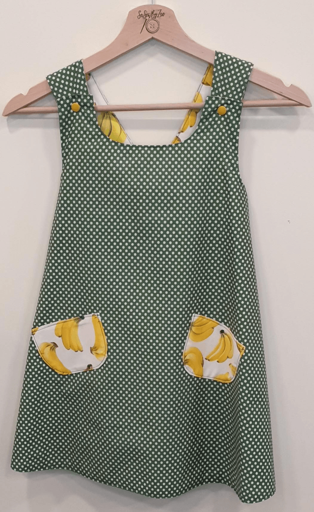 4-5 years 'Scarlet' reversible dress