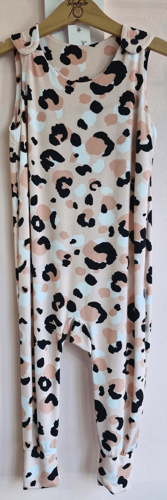 12-18 months pink leopard &#039;Freddie&#039;
